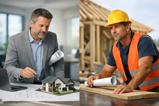 Architect vs Builder for Home Project